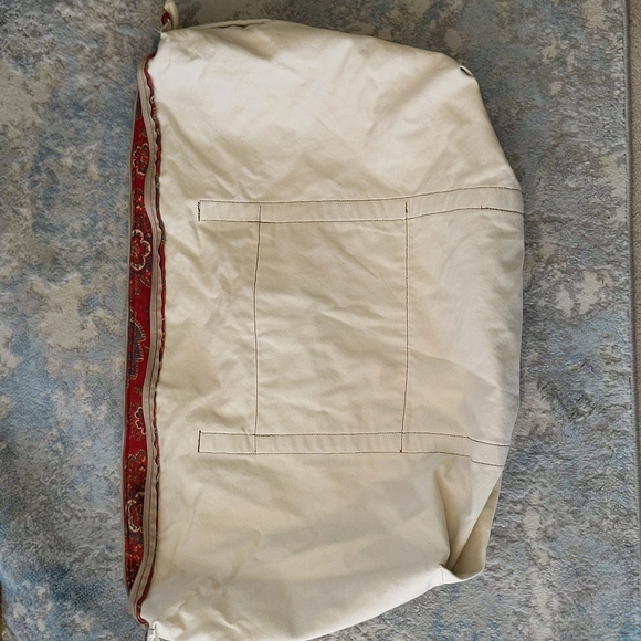 Paisley Floral Weekender Overnight Tote Duffel Shoulder Bag - Picture 14 of 17